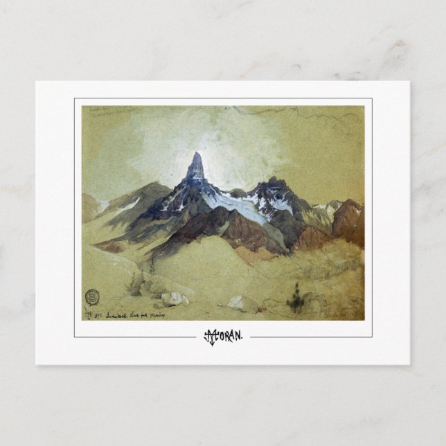 Thomas Moran #15 - Tarjeta postal de arte fino (Anverso)