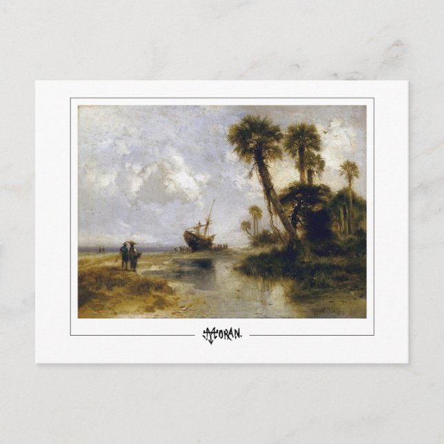 Thomas Moran #1 - Tarjeta postal de arte fino (Anverso)