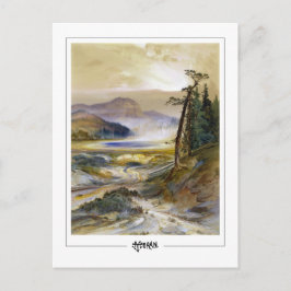 Thomas Moran #4 - Tarjeta postal de arte fino
