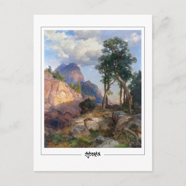 Thomas Moran #5 - Tarjeta postal de arte fino (Anverso)