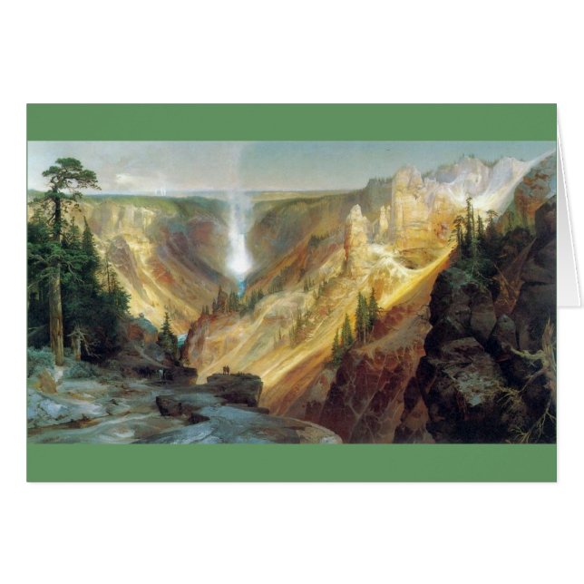 Thomas Moran - Gran Cañón del Yellowstone (Anverso (Horizontal))