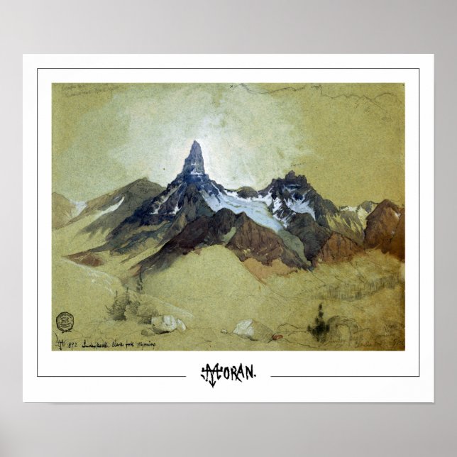 Thomas Moran Zedign Poster de arte #15 (Frente)