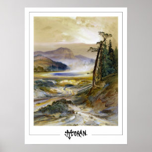 Thomas Moran Zedign Poster de arte #4