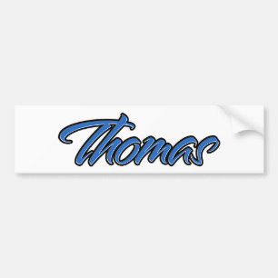 Thomas Nombre Etiqueta adhesiva Pegatina Calcomaní