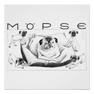 Thomas Theodor Heine - Impresión de lienzo Poster