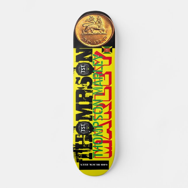 THOMPSON MARLEY OFICIAL Skateboard (Anverso)