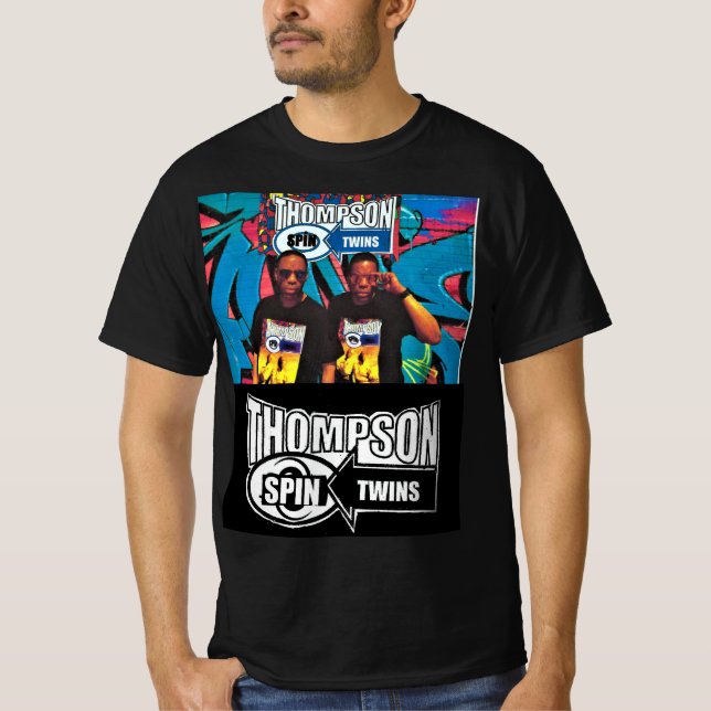THOMPSON SPIN TWINS. Camiseta (Anverso)