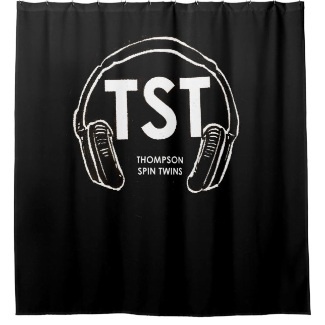 THOMPSON SPIN TWINS Cortina de ducha (Anverso)