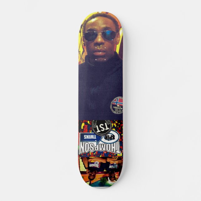 Thompson Spin Twins DINO TRIBUTE Skateboard (Anverso)