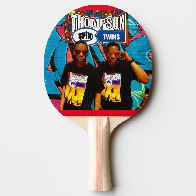 THOMPSON SPIN TWINS Pala de Ping Pong (Reverso)