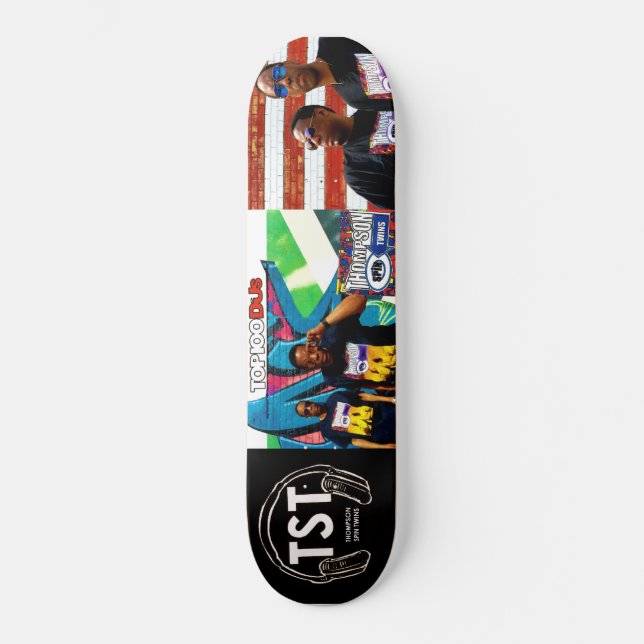 THOMPSON SPIN TWINS SKATEBOARD OFICIAL (Anverso)