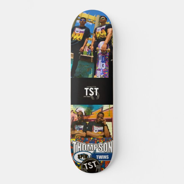 THOMPSON SPIN TWINS  SKATEBOARDS /JMT USA (Anverso)