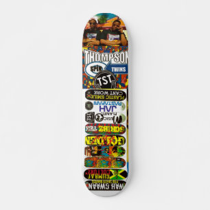 THOMPSON SPIN TWINS.  WP  Patineta