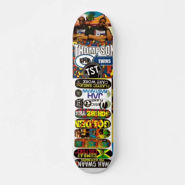 THOMPSON SPIN TWINS.  WP  Patineta (Anverso )