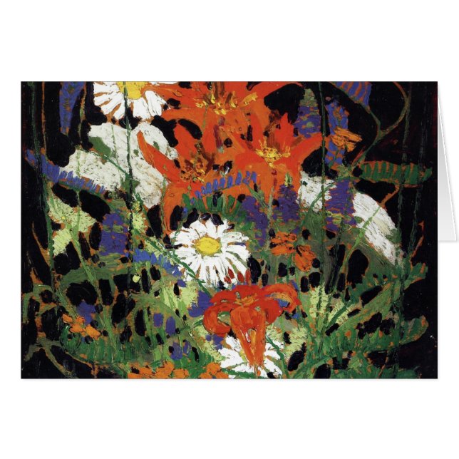 Thomson - Marguerites, Wood Lilies y Vetch (Anverso (Horizontal))