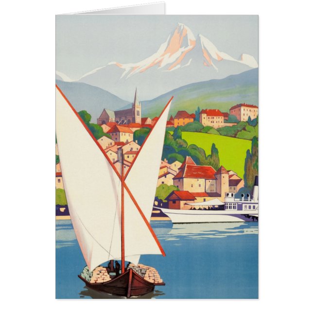 Thonon Les Bains Francia Viaja Europa (Frente)