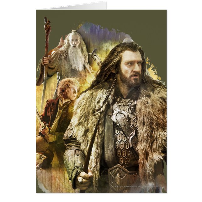 THORIN OAKENSHIELD™, BILBO BAGGINS™, Gandalf (Frente)