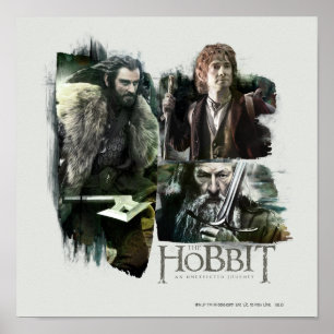 THORIN OAKENSHIELD™, BILBO BAGGINS™ y arte Gan