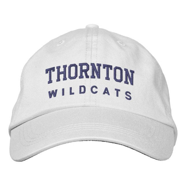 THORNTON W I L D C A T S Embroied Gorra (Anverso)