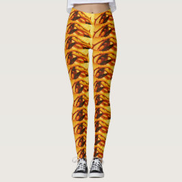 THORNY YELLOW NARANJA Leggings