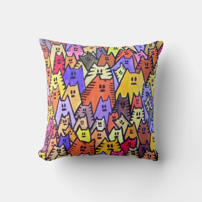 THP - 009 - CATS - Cojín decorativo (Anverso)