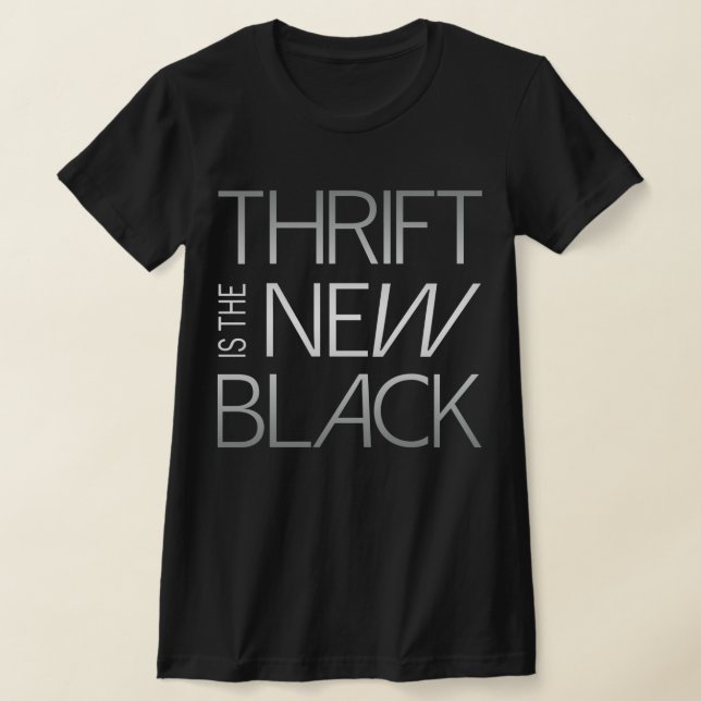 Thrift es la nueva camiseta negra (Distribución)