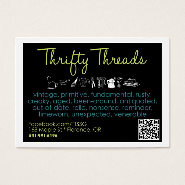 Thrifty Thread Florence (Frente)