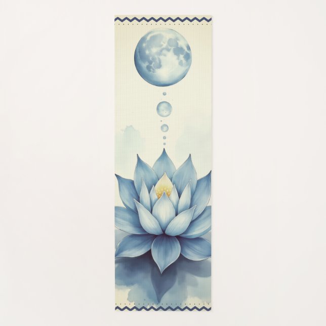 Throat Chakra Yoga Mat – Speak Your Truth (Anverso)