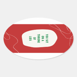 Throne of Lies Pegatina Sheet