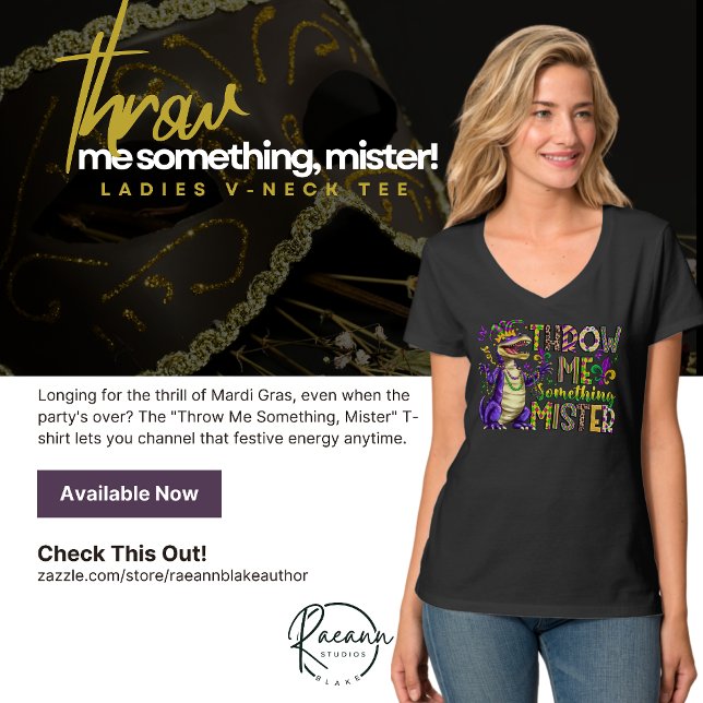 "Throw Me Something, Mister" Camiseta de Mardi Gra (Subido por el creador)