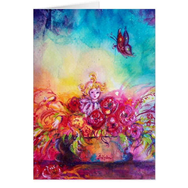 THUMBELINA,TAPA DE FLORES Y MARIPOSA (Frente)