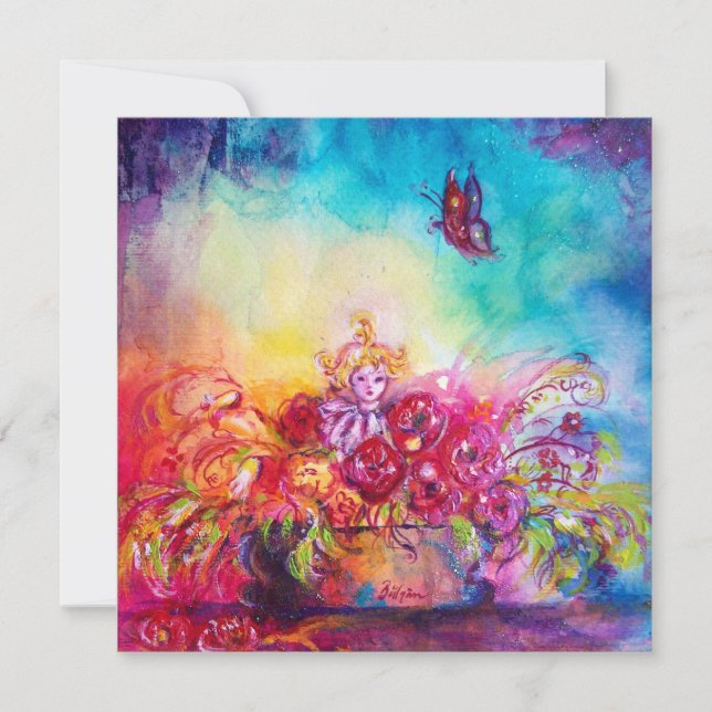 THUMBELINA,TAPA DE FLORES Y MARIPOSA (Anverso)