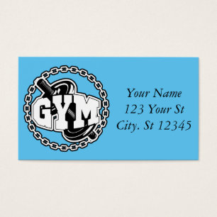 Thunder_Cove con el logotipo Gym Barbell