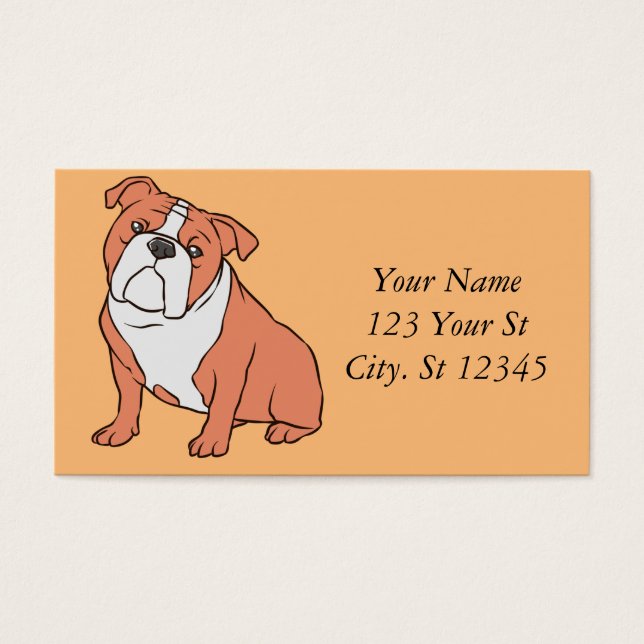 Thunder_Cove de la raza del bulldog (Frente)