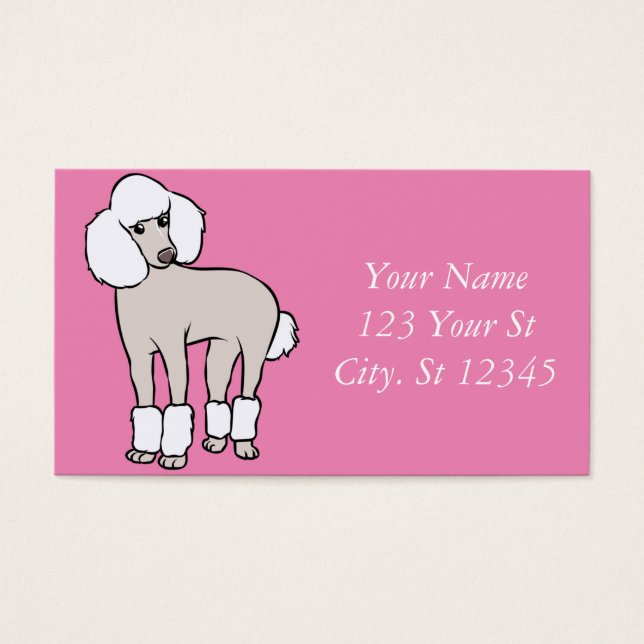 Thunder_Cove de perro caniche estándar (Frente)