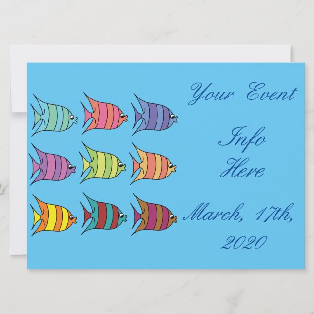 Thunder_Cove de pez tropical multicolor (Anverso)