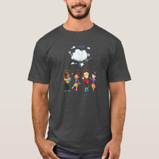 Thunder y la camiseta de amigos