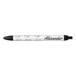 Thunderbirds Pluma personalizada de tinta negra
