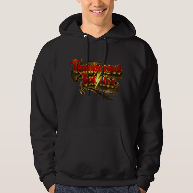 Thundergod lucha sudadera con capucha (Anverso)