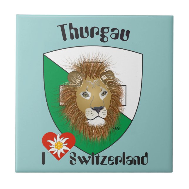 Thurgau Suiza baldosa (Frente)