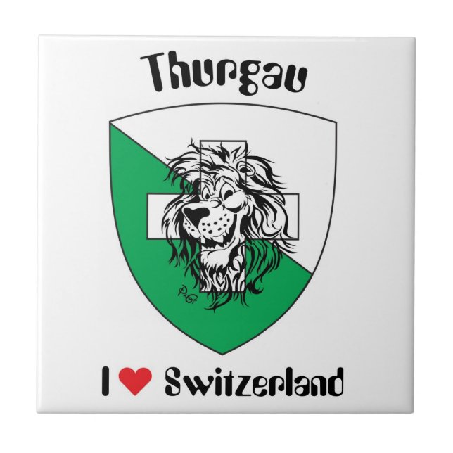 Thurgau Suiza baldosa (Frente)