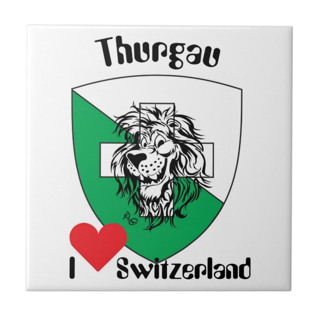 Thurgau Suiza baldosa (Frente)