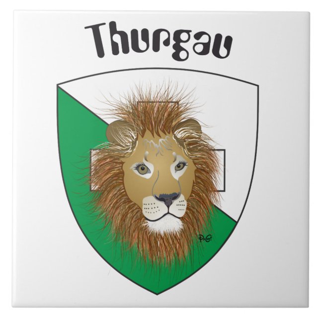 Thurgau Suiza baldosa (Frente)