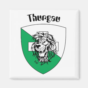 Thurgau Suiza Suisse Svizzera imán