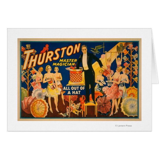 Thurston, mágico maestro "fuera de un Gorra" (Anverso (Horizontal))