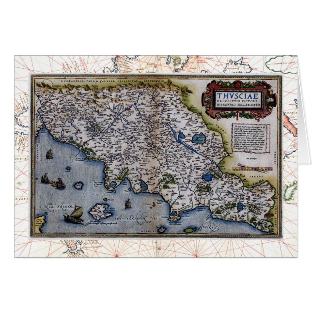 Thvsciae de Ortelius (Anverso (Horizontal))