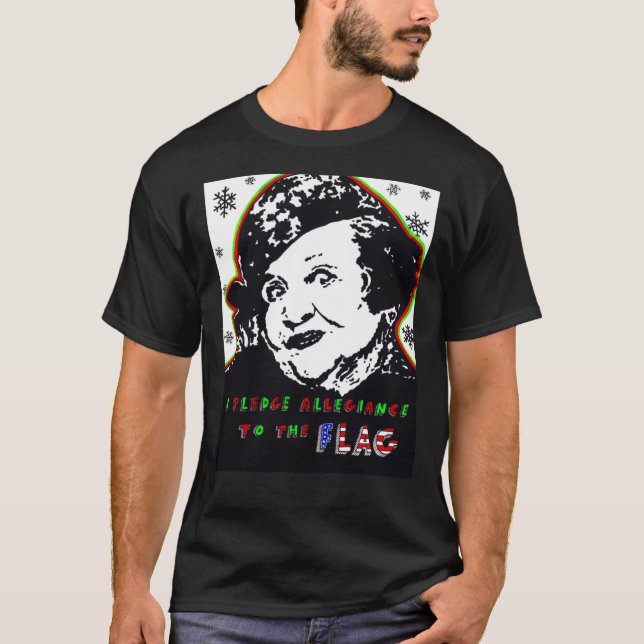 Tía Bethany - Navidades Vacantes Clásica Camiseta (Anverso)