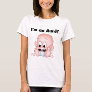 Tía de camisetas y regalos de nuevos sobrinos