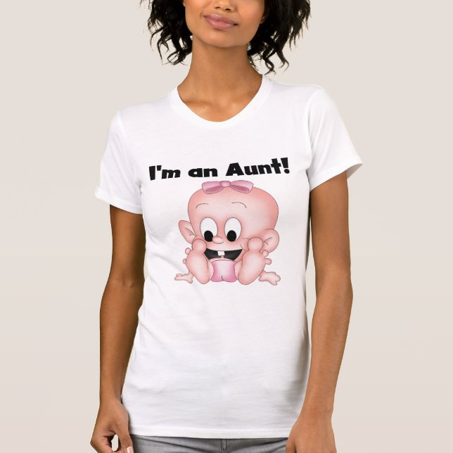 Tía de las camisetas y regalos de la nueva sobrina (Anverso)