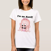 Tía de las camisetas y regalos de la nueva sobrina